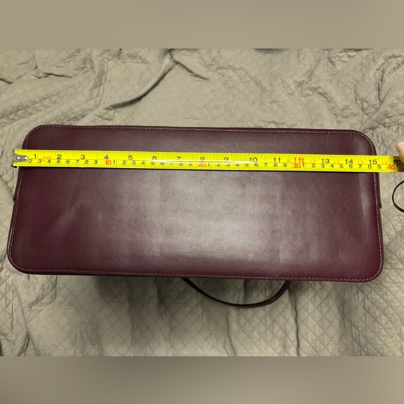 Large Merlot Kate Spade Purse - Picture 5 of 16
